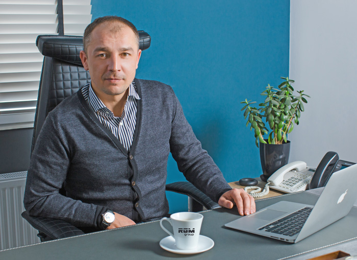 Керівник дорожньо-будівельної компанії RGMgroup (м. Суми) Сергій ГОЛУБ